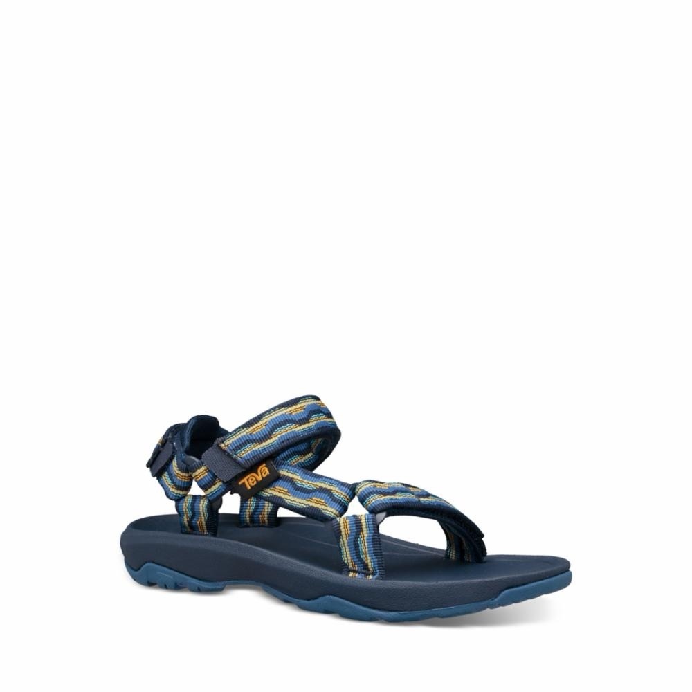 NWOT Teva Kids' Hurricane XLT 2 Kishi Blue Yellow Sandal Size 3 Youth - Picture 10 of 10
